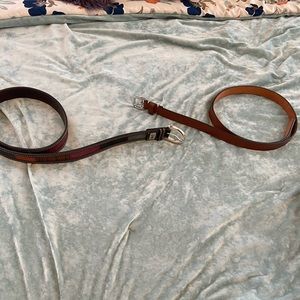 FOSSIL & COACH BELTS